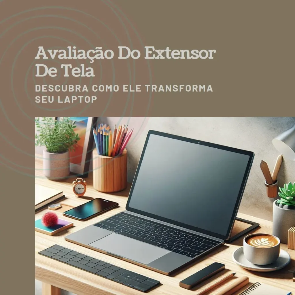 Extensor de Tela para Laptop 16" com Rotação 360° e FHD 1080P