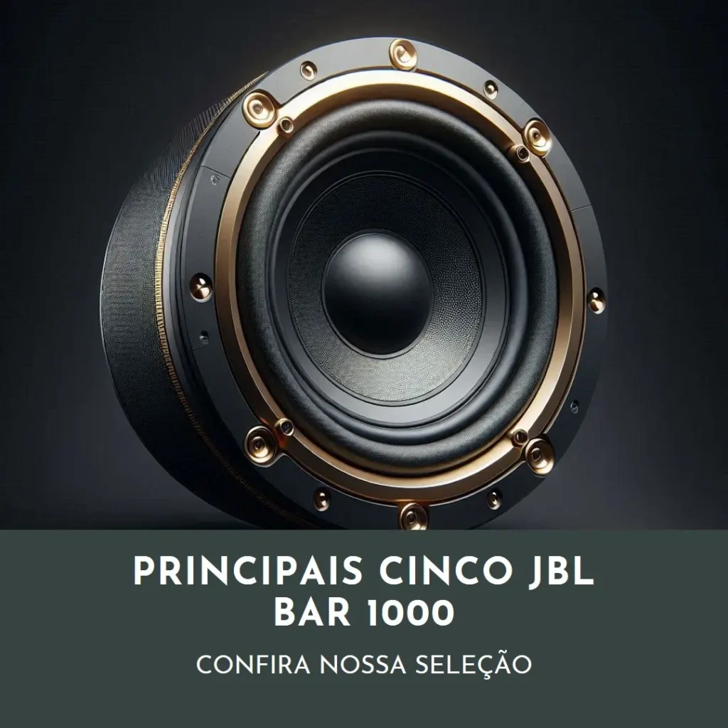 Principais Cinco  JBL bar 1000 wall mount