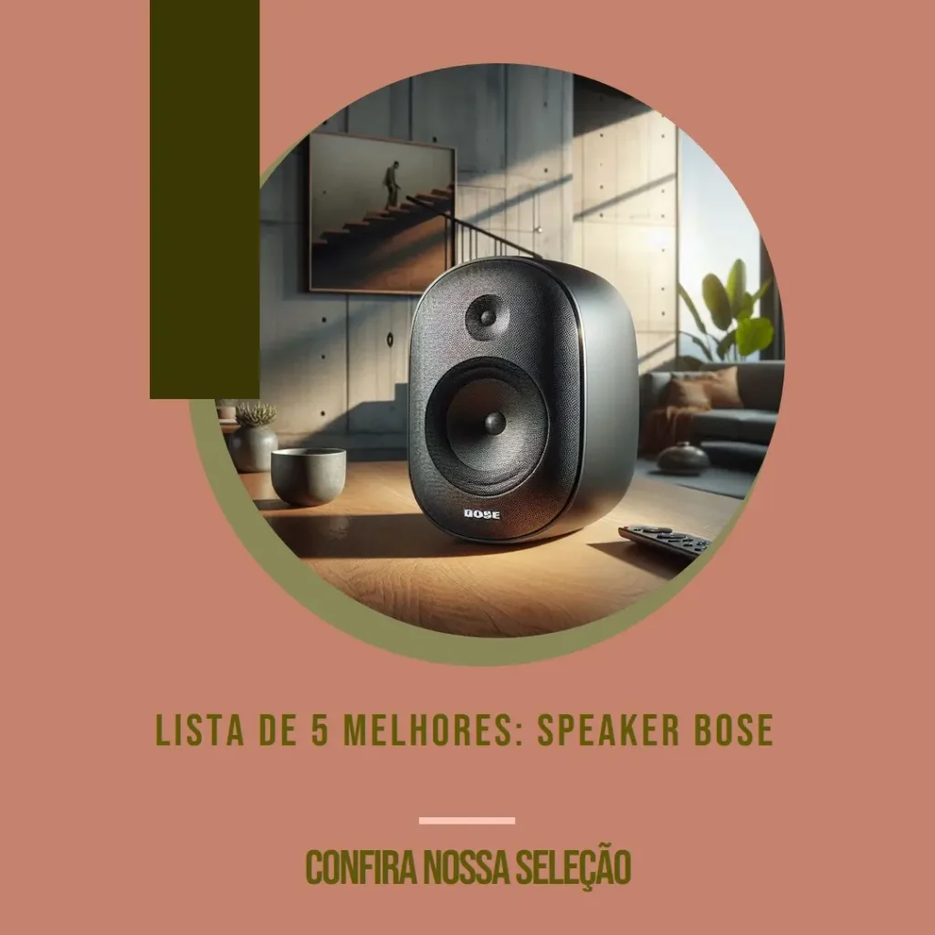 Lista de 5 Melhores:  speaker Bose soundlink micro