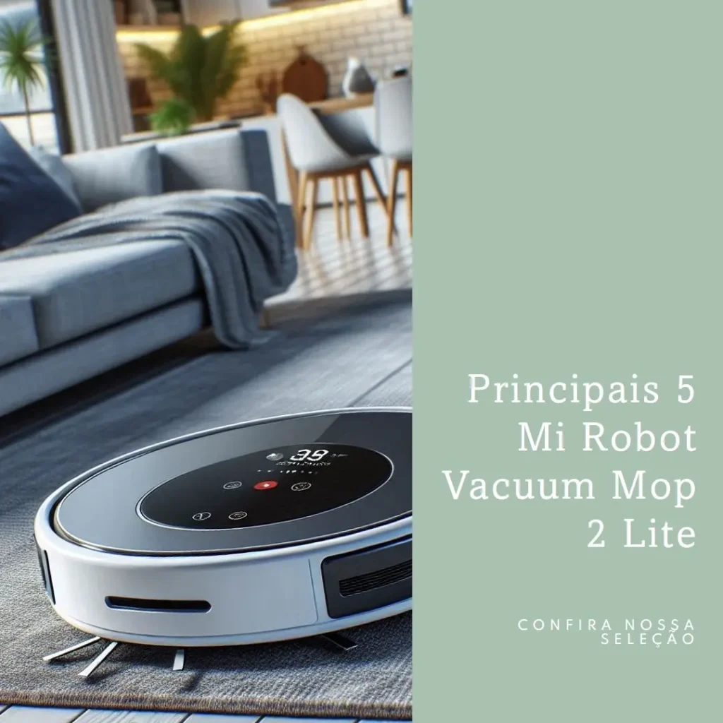 Principais 5  mi robot vacuum mop 2 lite