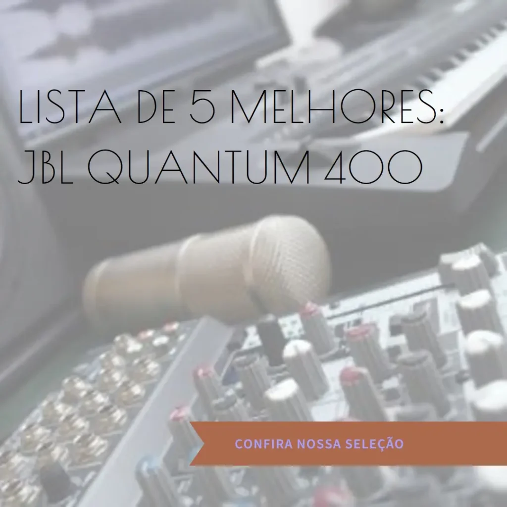 Lista de 5 Melhores: JBL quantum 400 black