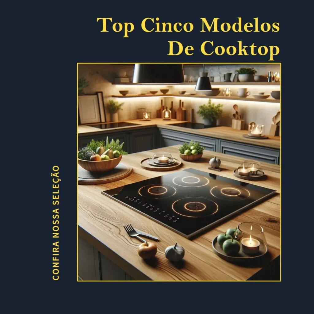 Top Cinco Modelos de cooktop indução 5 bocas