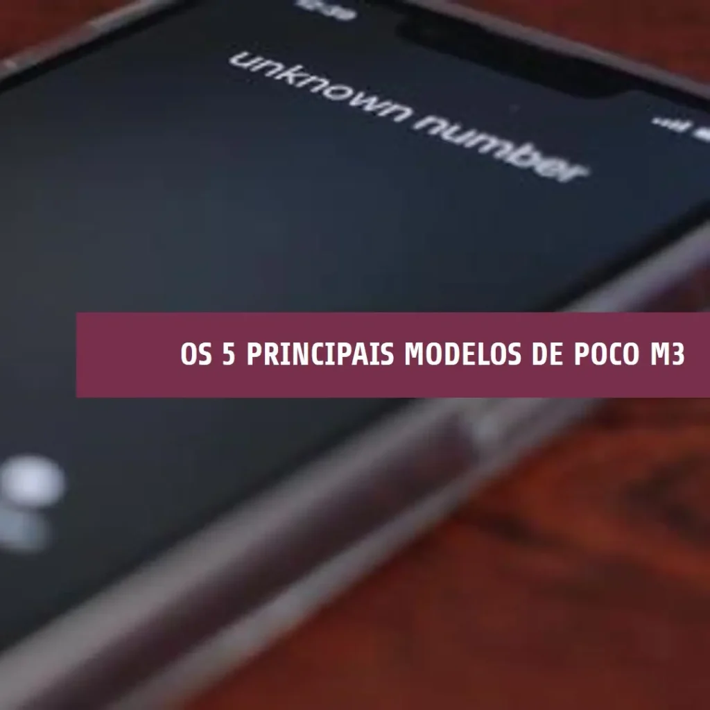 Os 5 Principais Modelos de Poco M3