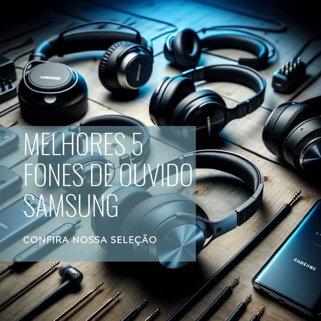 Melhores 5  fone de ouvido Samsung