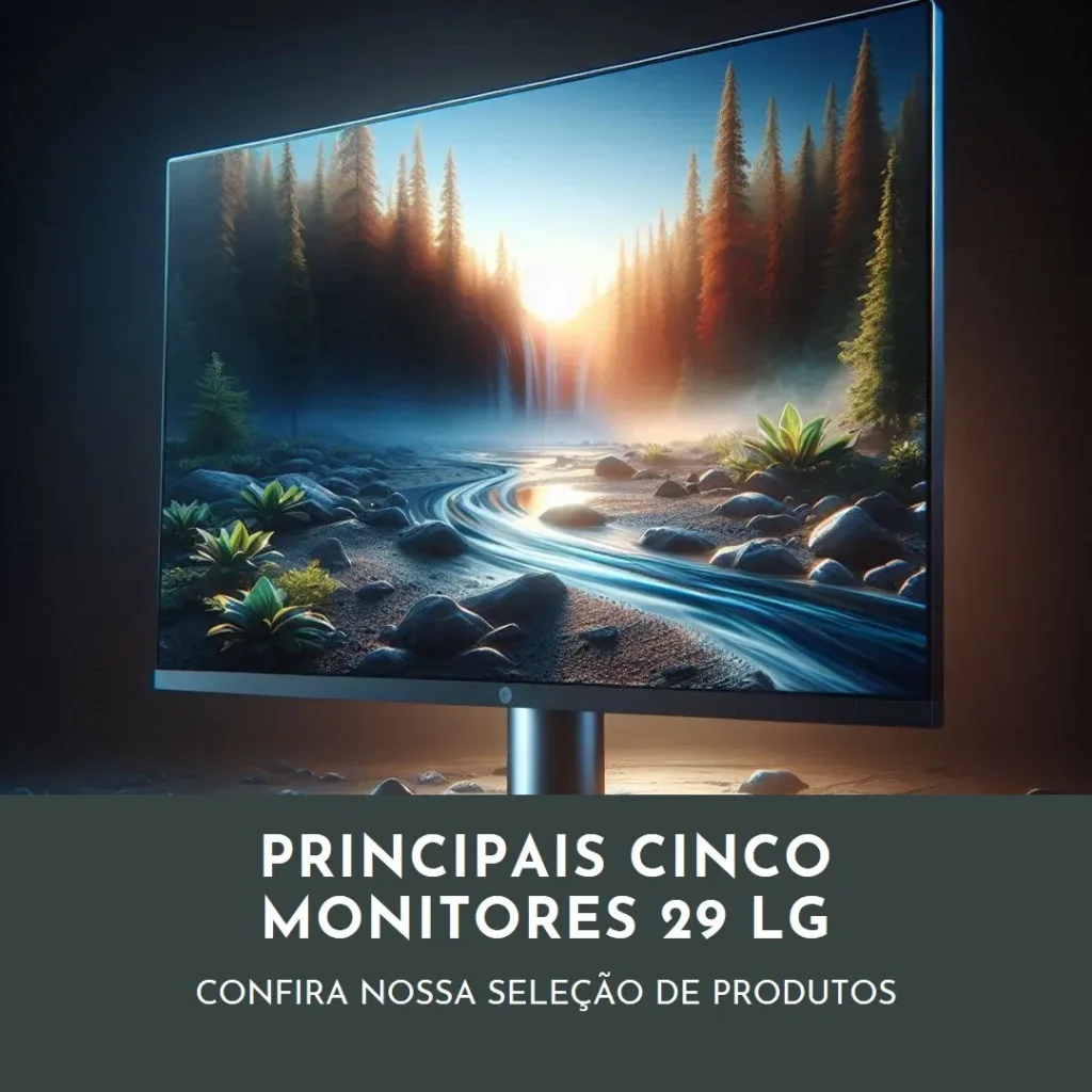 Principais Cinco  monitor 29 LG ultrawide