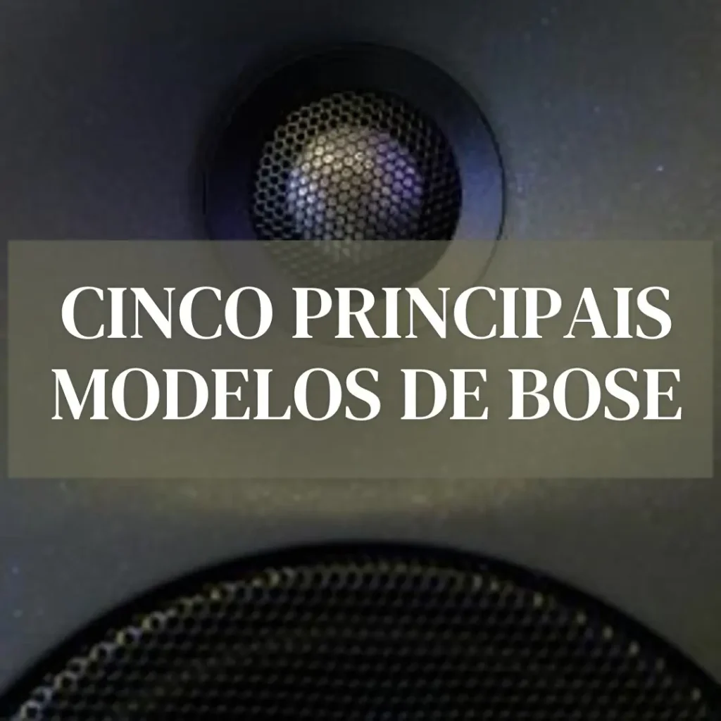 Cinco Principais Modelos de  Bose ii soundlink