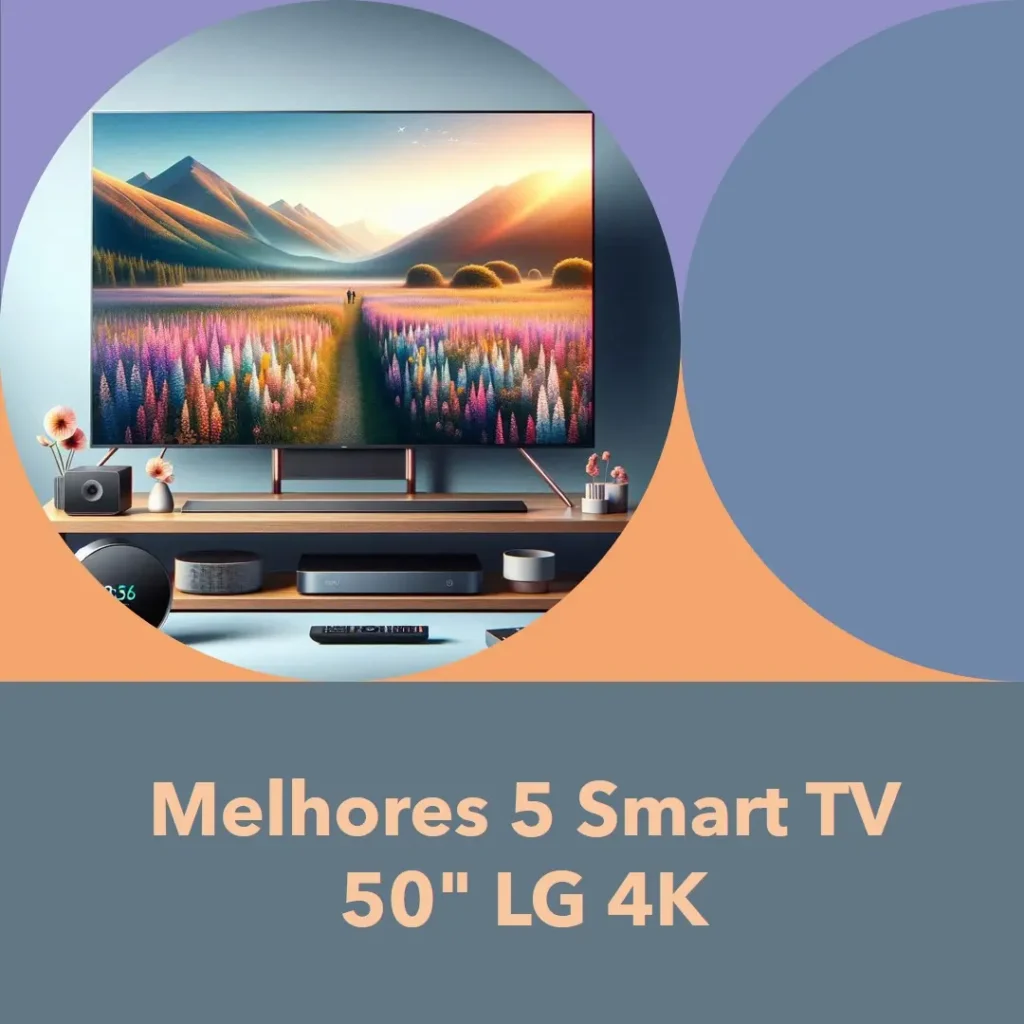 Melhores 5  smart TV 50 polegadas LG 4k QNED