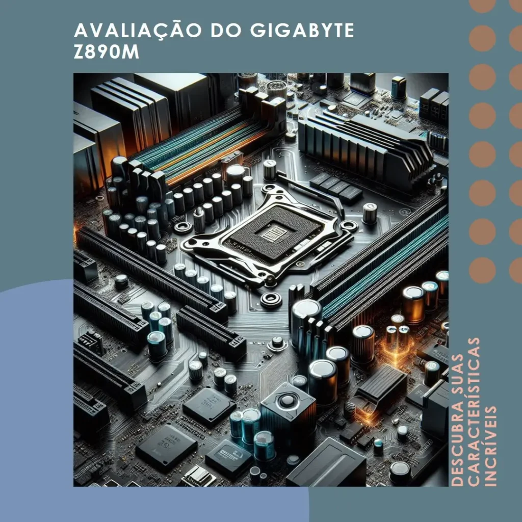 GIGABYTE Z890M GAMING X: Placa-Mãe Intel Z890 LGA1851 para Desempenho de Alta Performance