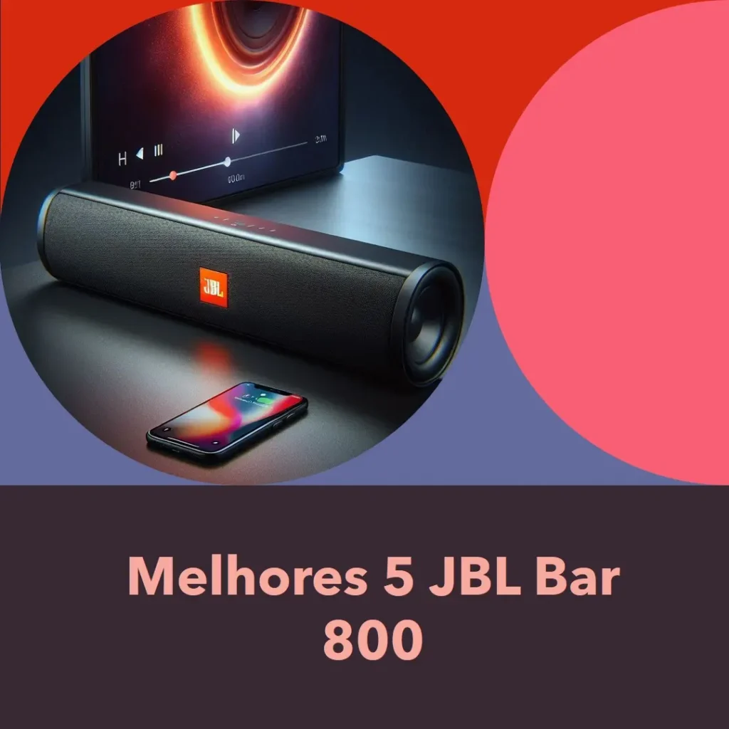 Melhores 5  JBL bar 800 720w 5.1.2 channel soundbar with true atmos