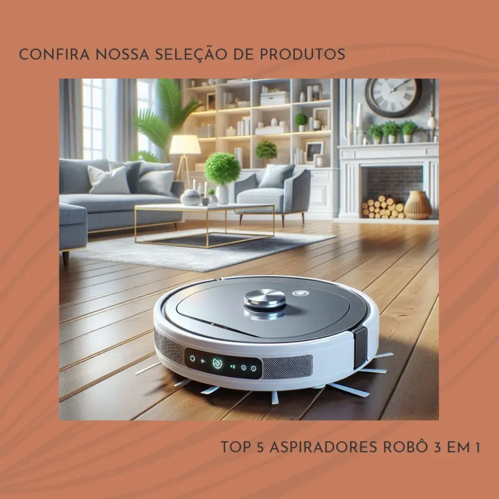 Top 5 Opções de  aspirador robo 3 em 1