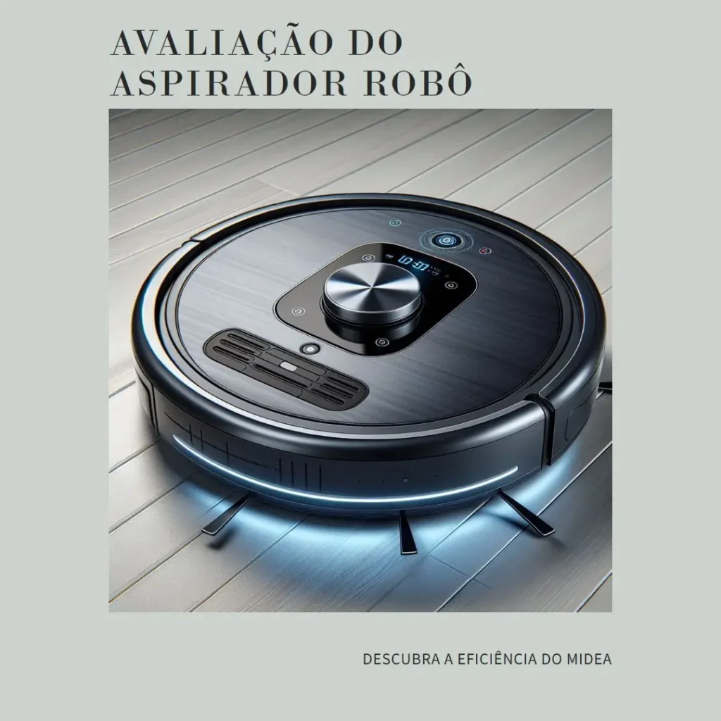 Aspirador Robô ConnectGyro i5C Passa Pano Midea