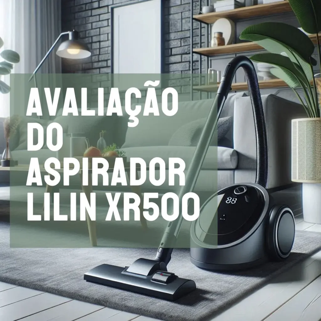 Aspirador de Pó Robô Inteligente LILIN XR500 com Navegação LIDAR