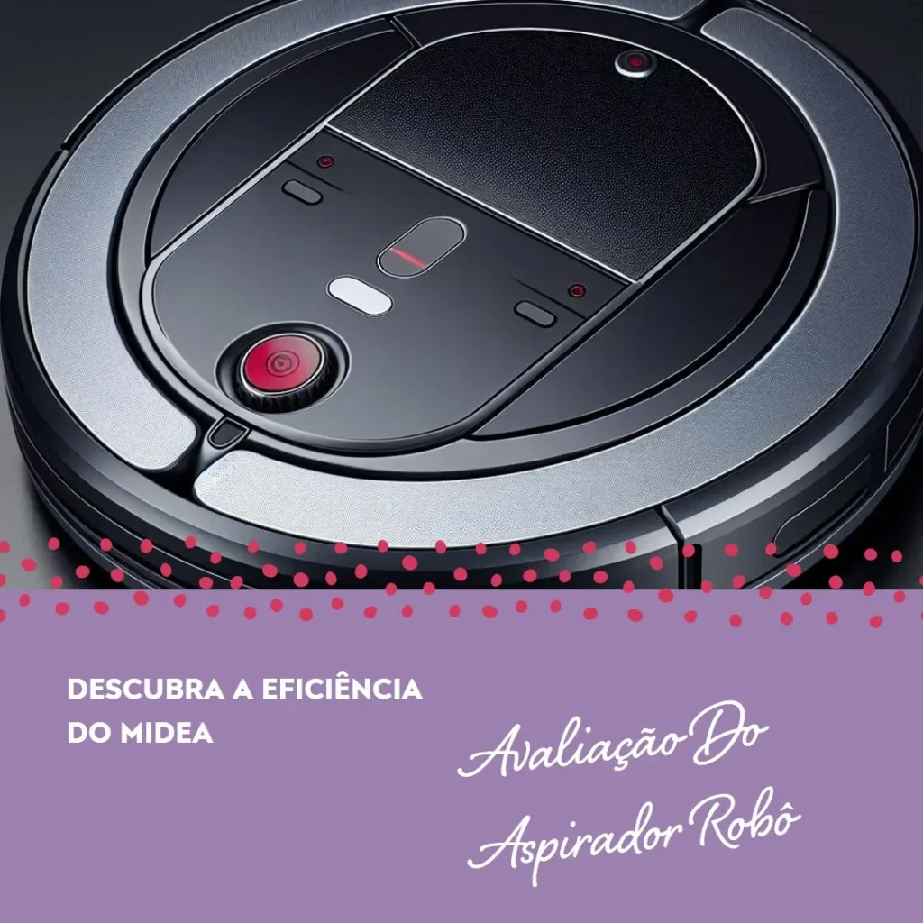 Aspirador Robô Midea SmartMop Easy VRA31BB Bivolt