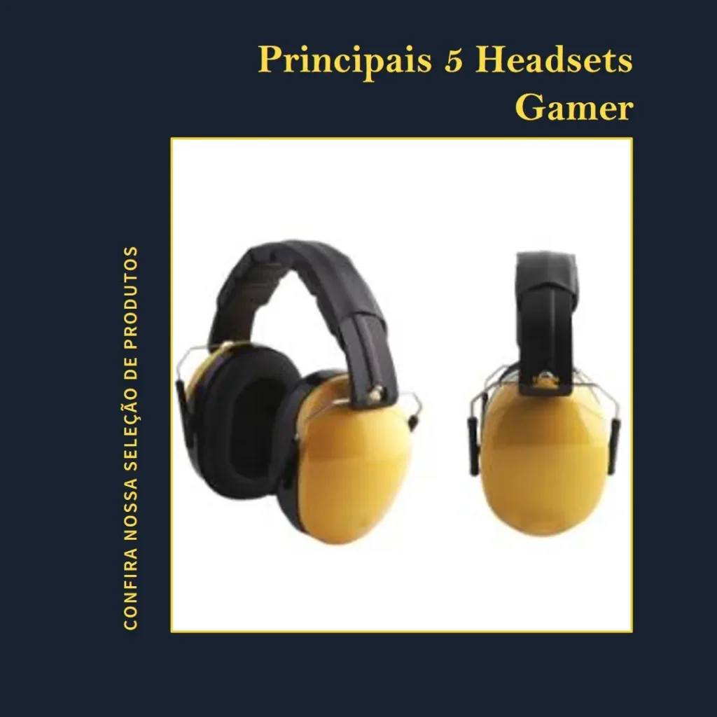 Principais 5  headset over-ear gamer JBL quantum 100 preto