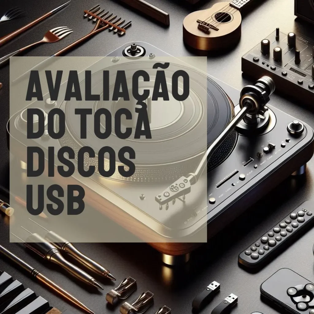 Toca-discos Audio-Technica AT-LP120XUSB-BK – Acionamento Direto e Conversão Digital