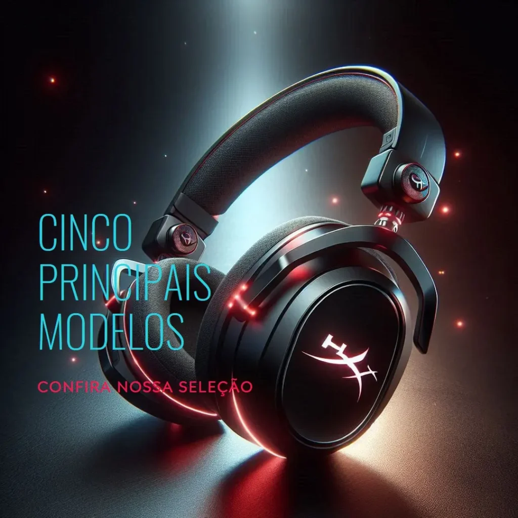 Cinco Principais Modelos de  headset Hyperx wireless