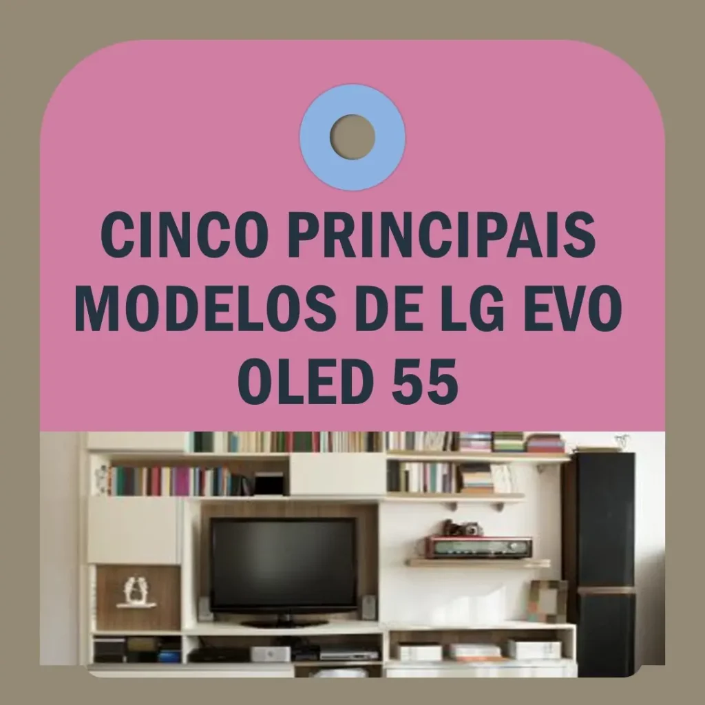 Cinco Principais Modelos de  LG EVO OLED 55