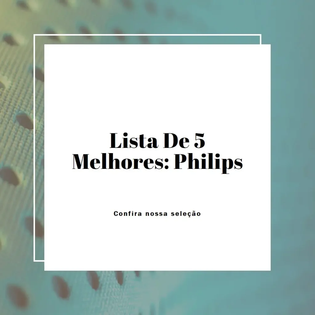 Lista de 5 Melhores:  Philips Caixa de som bluetooth