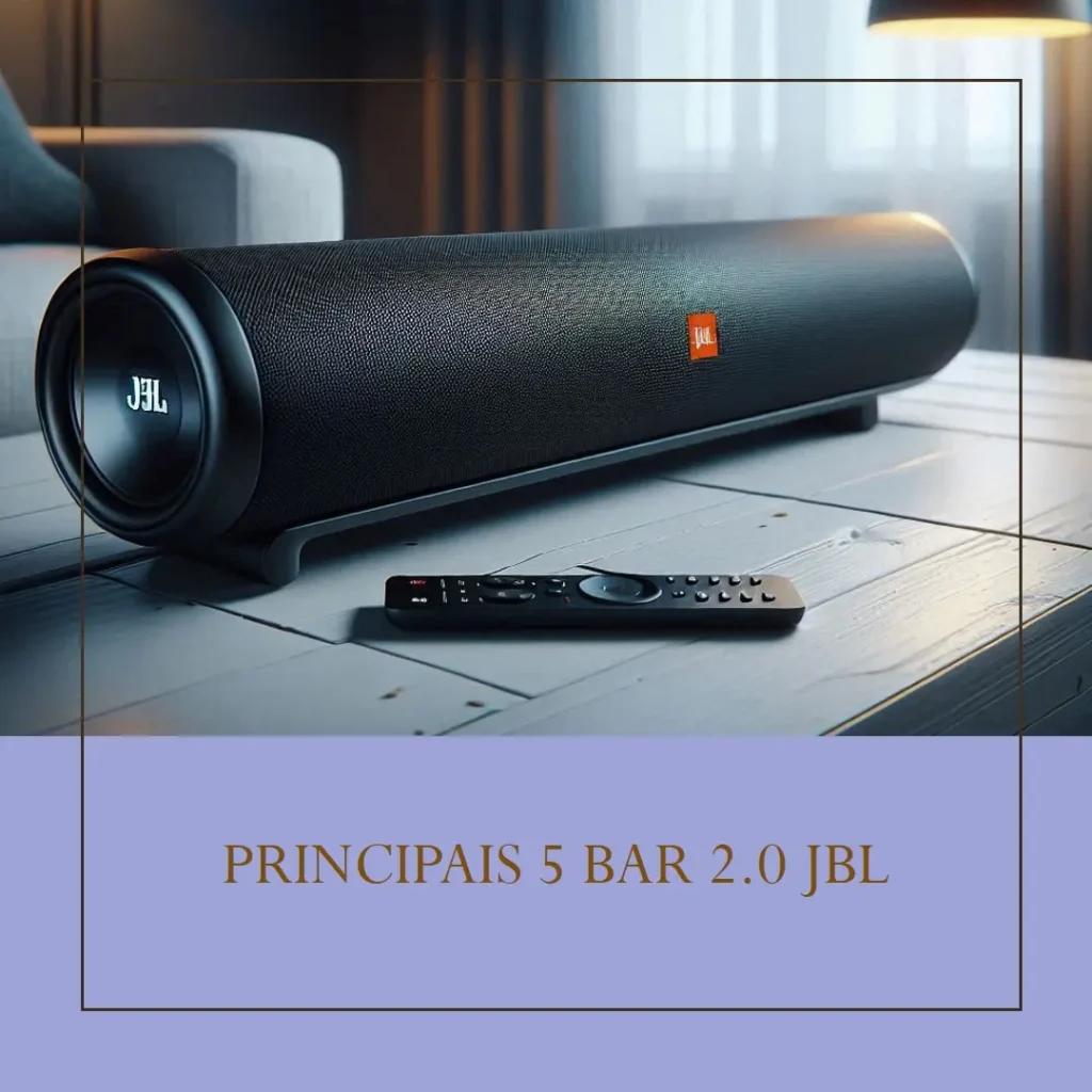 Principais 5  bar 2.0 all-in-one JBL