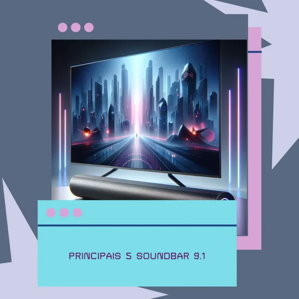 Principais 5  soundbar 9.1