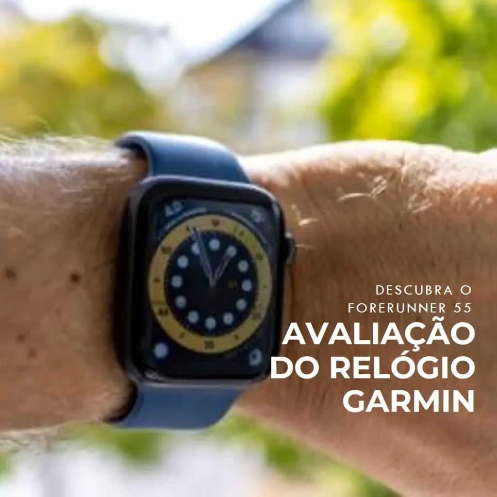 Garmin Forerunner 55 com GPS e Monitor Cardíaco