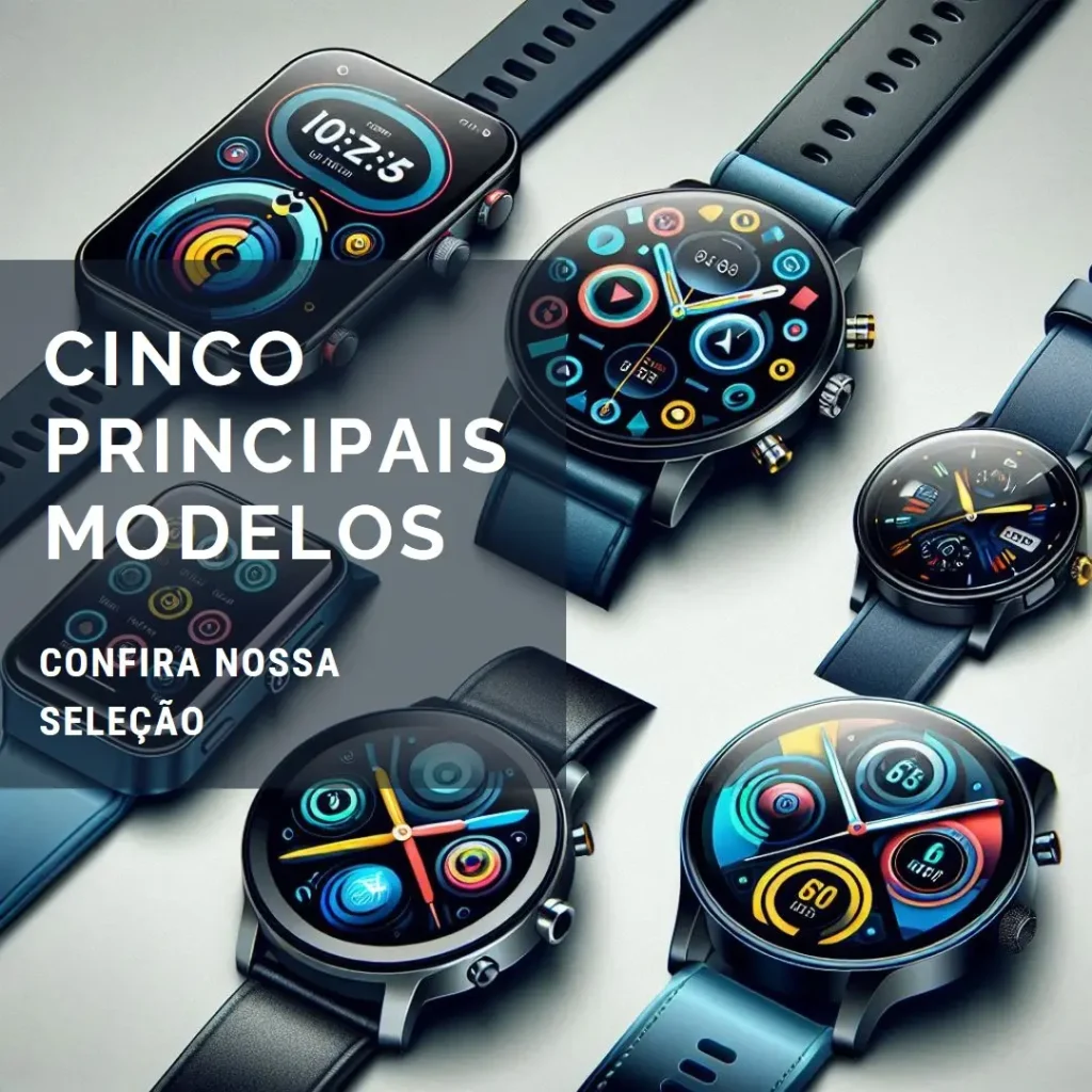 Cinco Principais Modelos de  smartphone watch Samsung