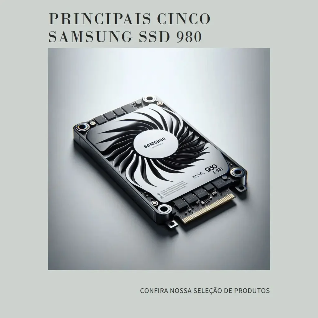 Principais Cinco  Samsung SSD 980 nvme m.2 500gb