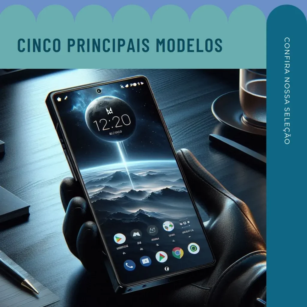 Cinco Principais Modelos de smartphone motorola razr 50 ultra 5g