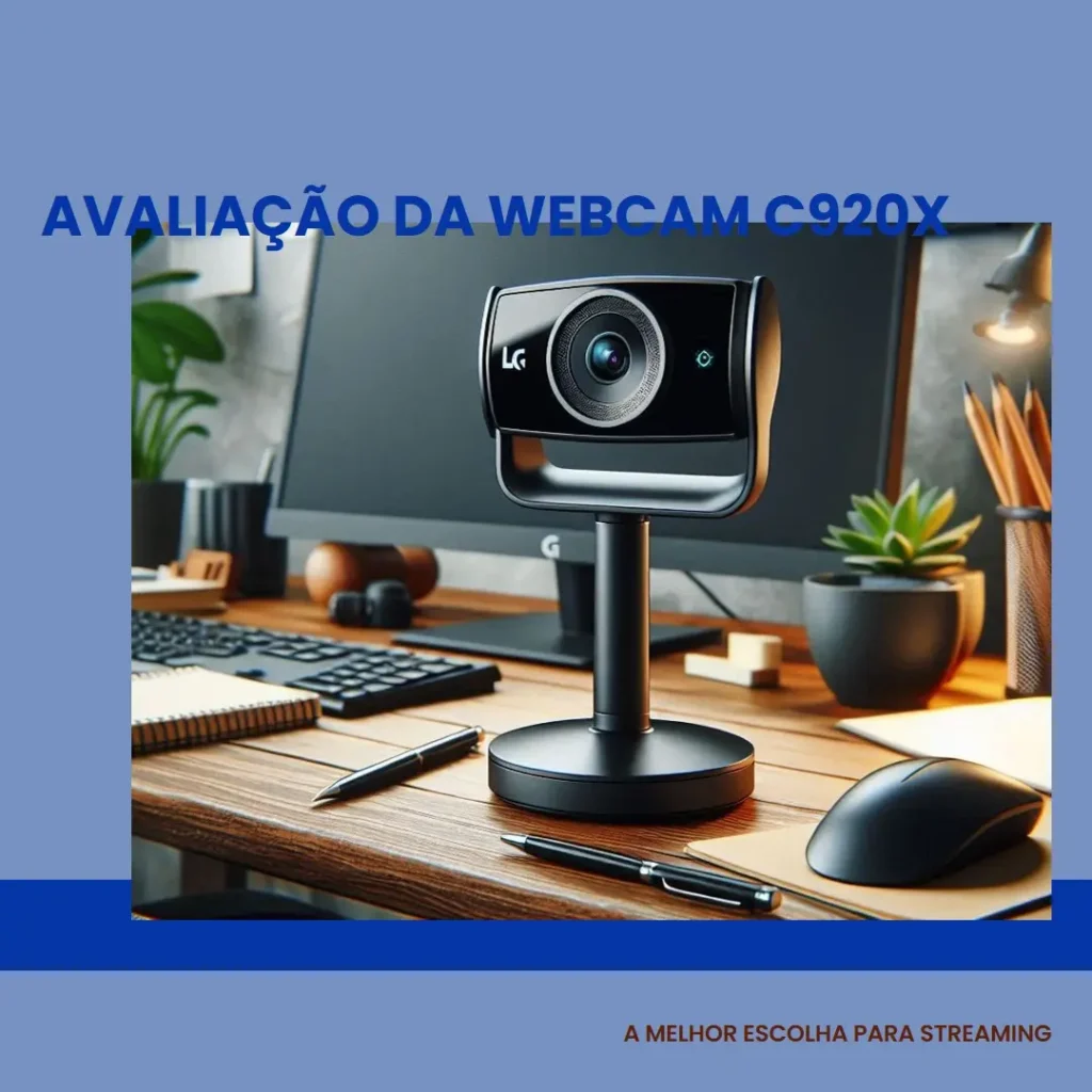 Logitech Webcam C920x HD Pro: A Melhor Escolha para Chamadas de Vídeo Full HD 1080p