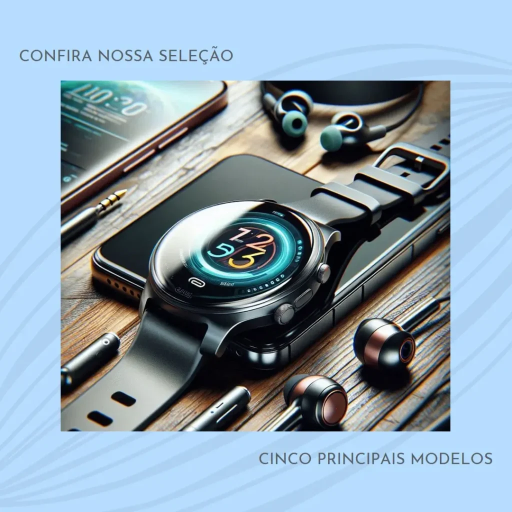 Cinco Principais Modelos de  smartwatch huawei watch gt 5 pro