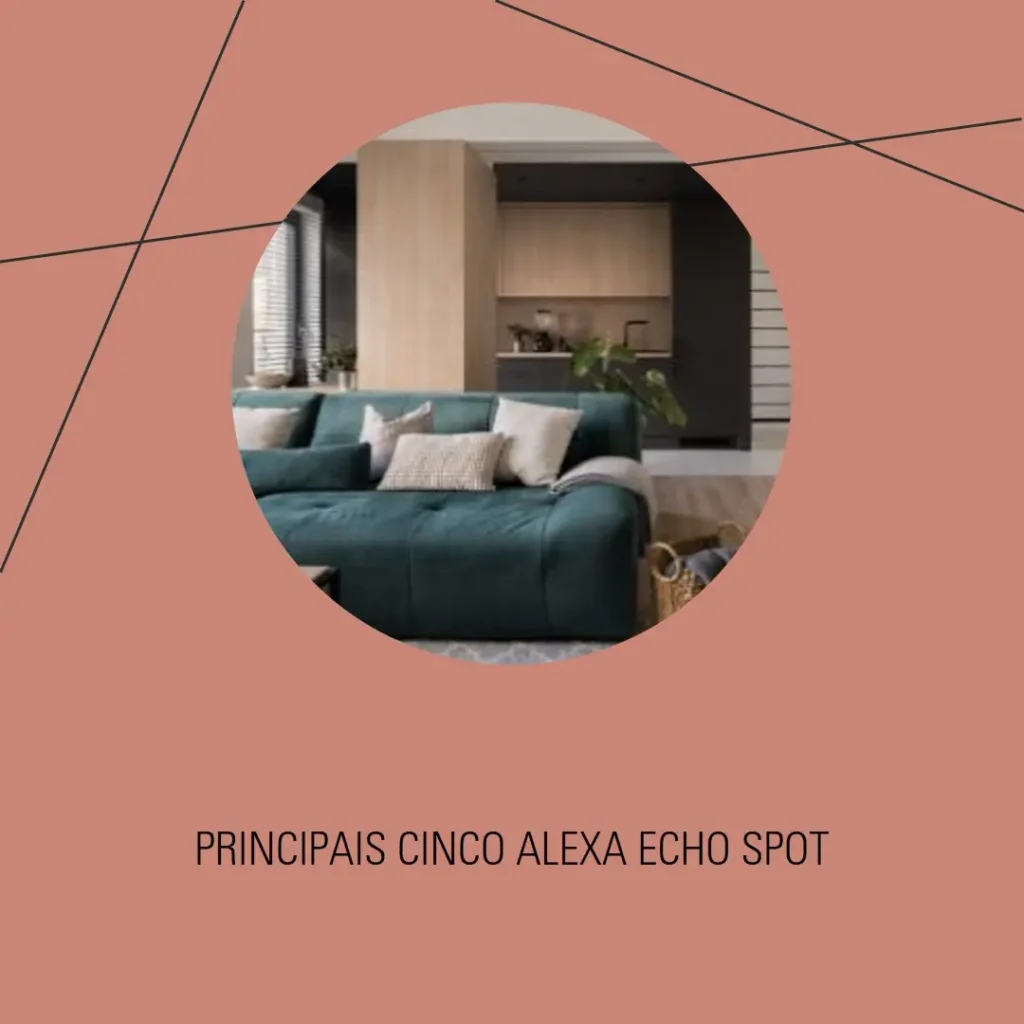 Principais Cinco alexa echo spot