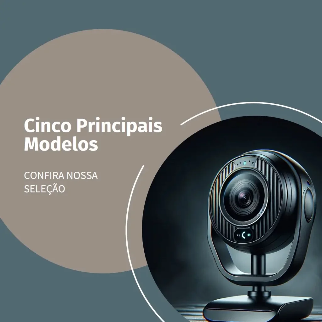 Cinco Principais Modelos de camera Logitech webcam