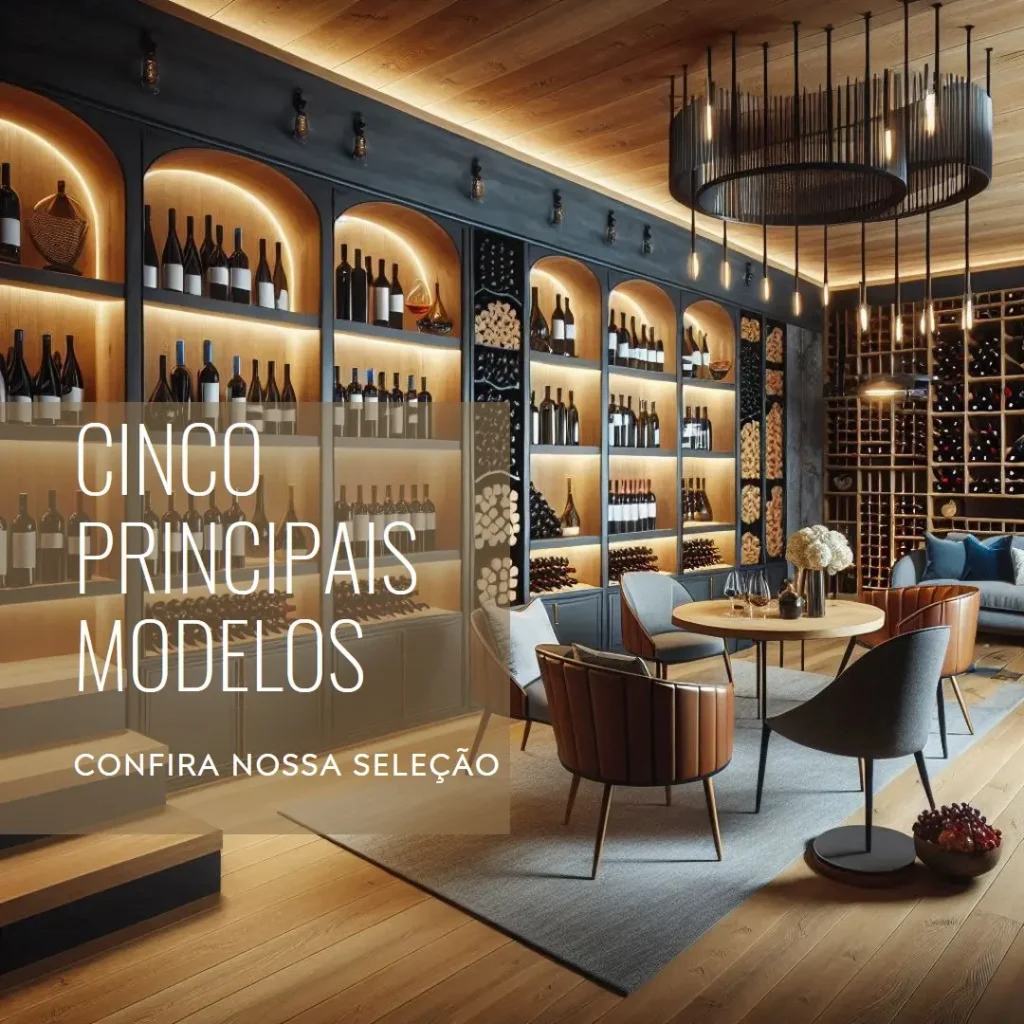 Cinco Principais Modelos de adega com cervejeira