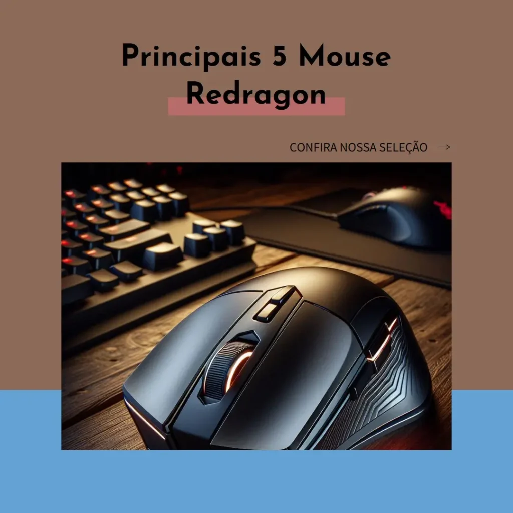 Principais 5 mouse Redragon storm