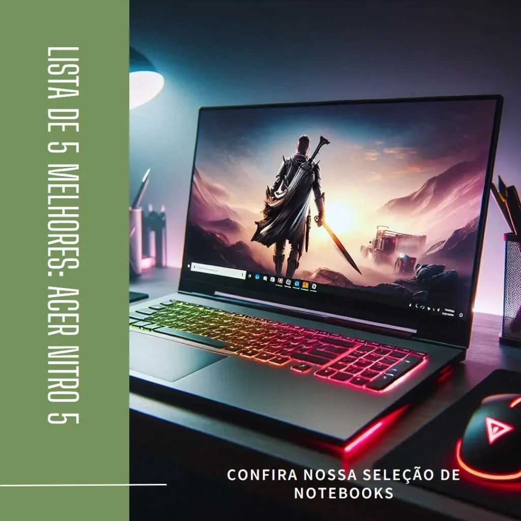 Lista de 5 Melhores: notebook gamer acer nitro 5 an517-54-765v