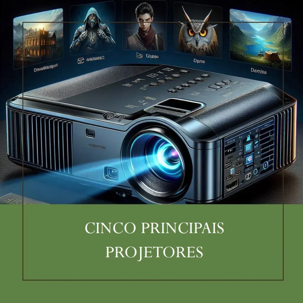 Cinco Principais Modelos de projetor multimídia