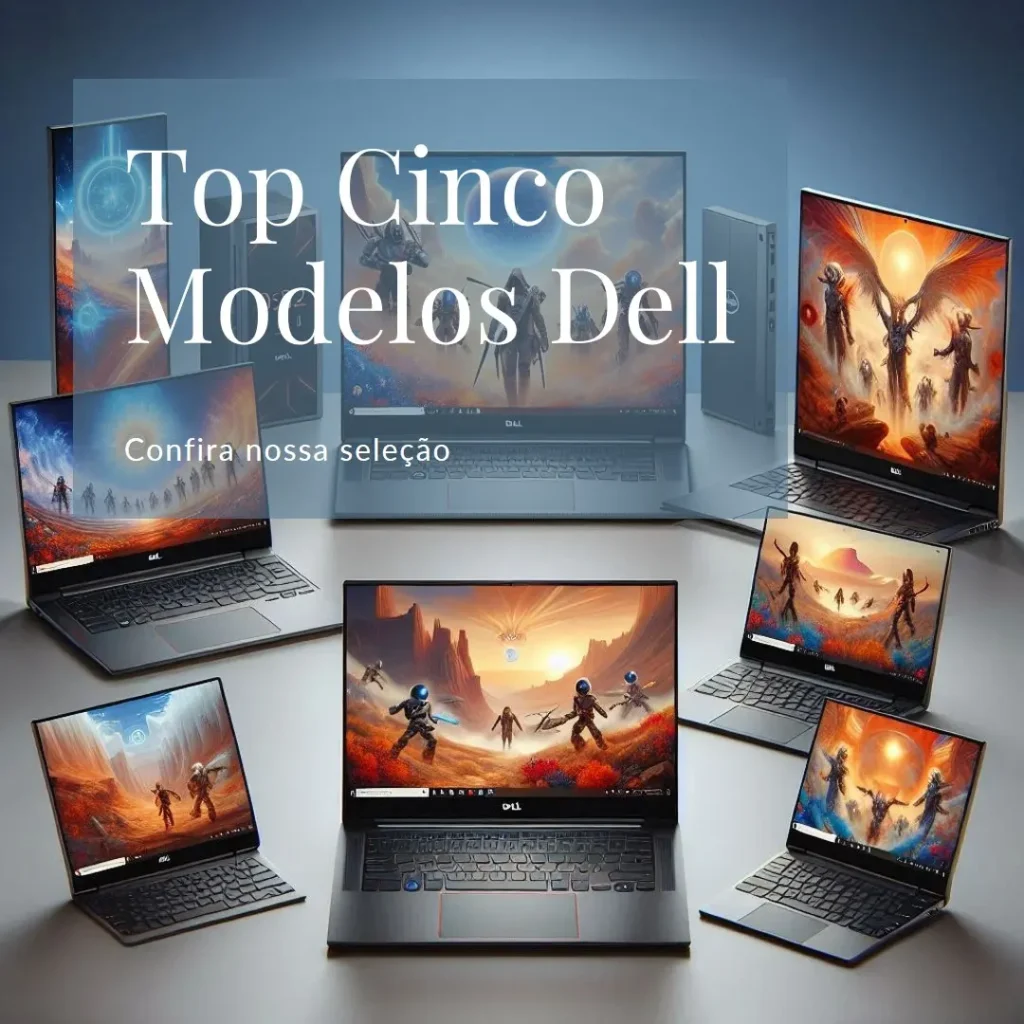 Top Cinco Modelos de notebook dell touch screen