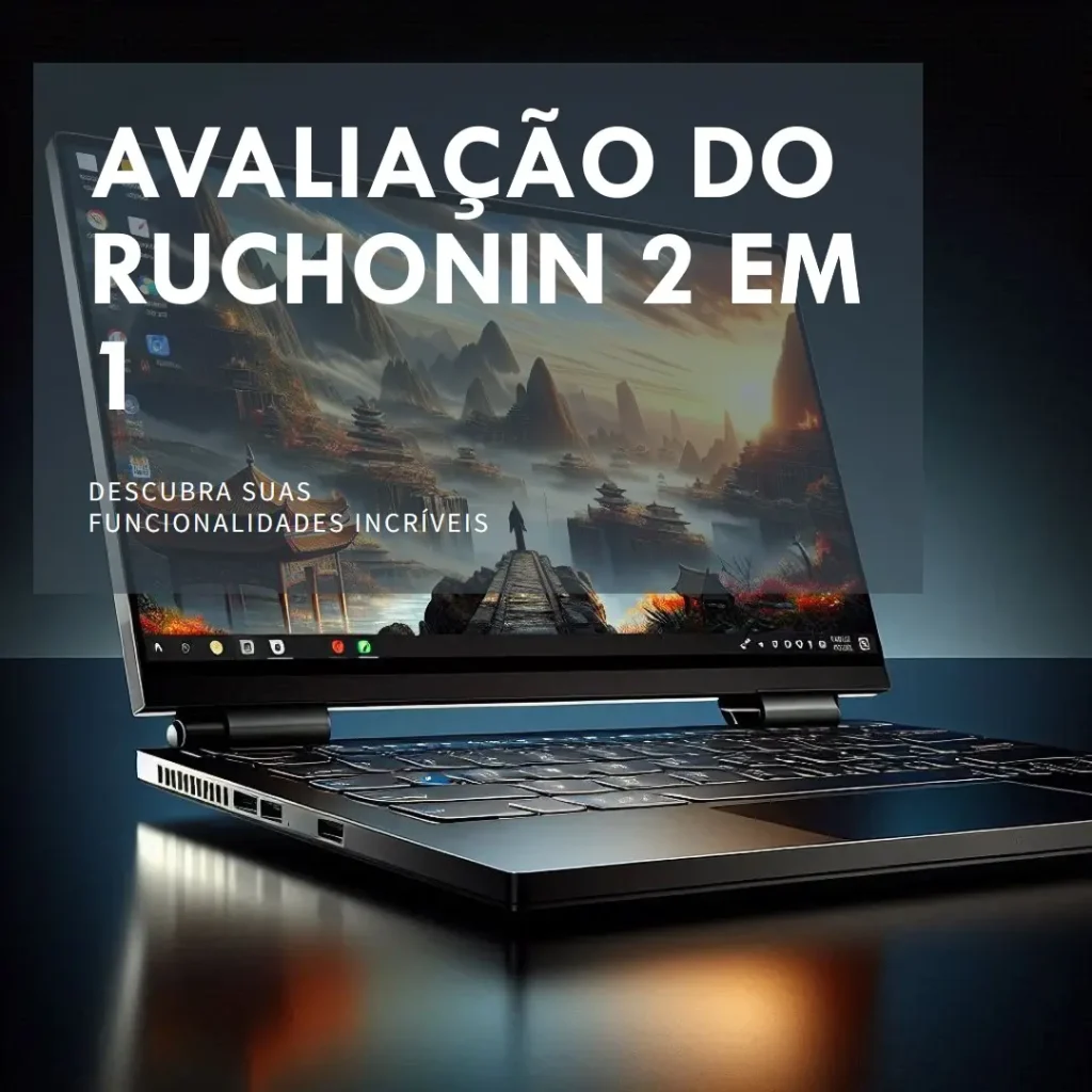 Ruchonin Laptop 2 em 1 13,5” 2,5K Tela Dupla Touch