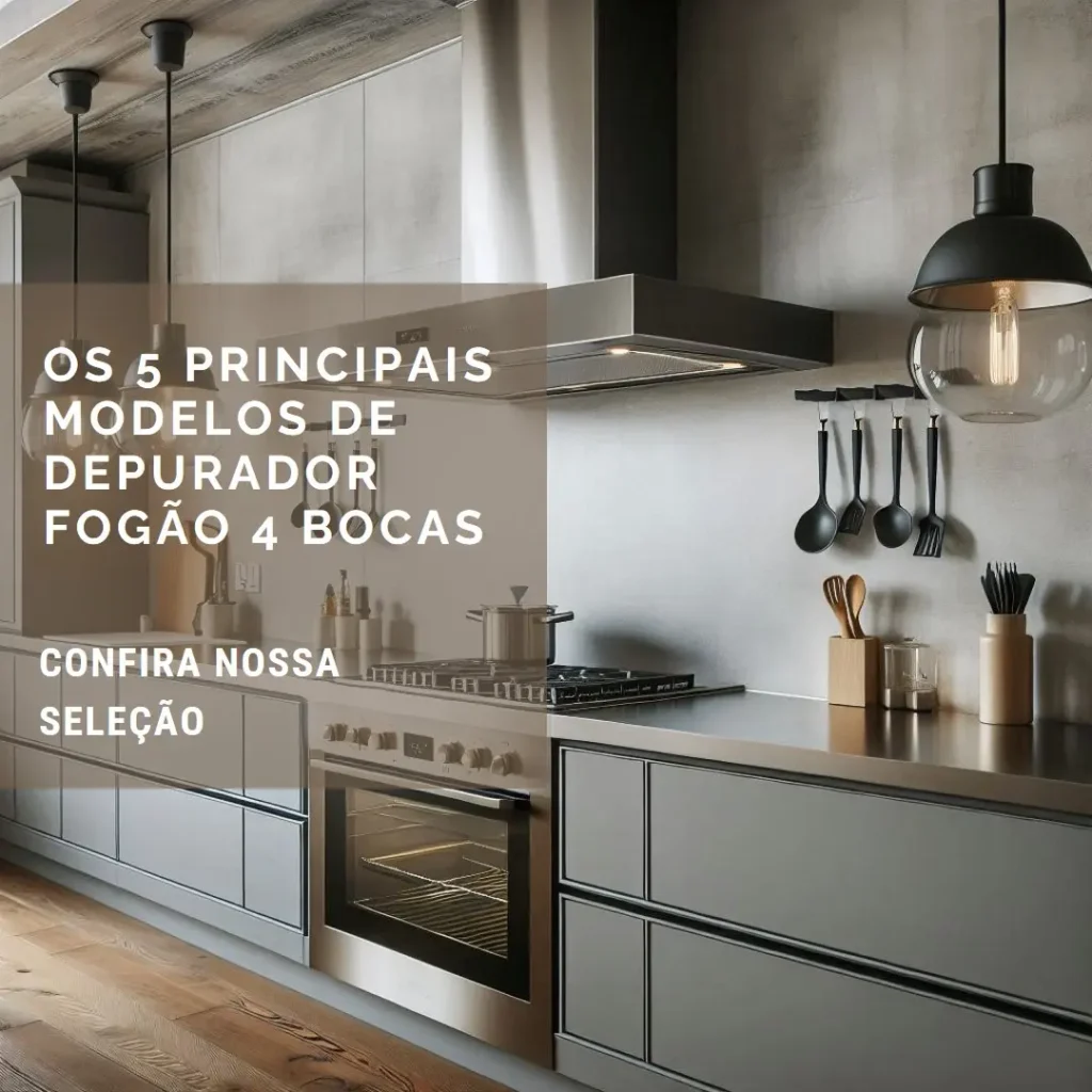 Os 5 Principais Modelos de depurador fogão 4 bocas