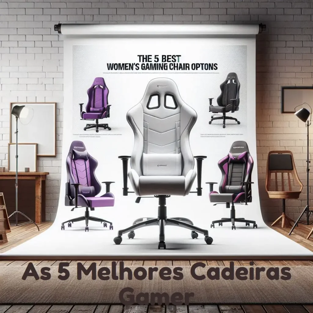 As 5 Melhores Opções de cadeira gamer feminina
