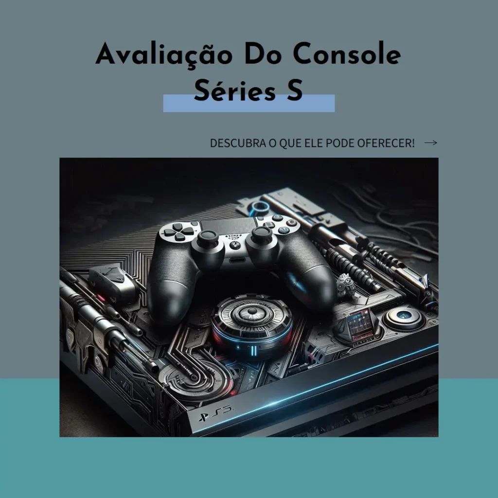 Console Séries S 512GB com 1 Controle Branco e 1 Vermelho