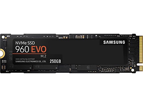 Samsung Série 960 EVO - PCIe NVMe de 250 GB - SSD interno M.2 (MZ-V6E250BW)