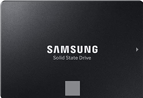 SAMSUNG SSD 870 EVO, 1 TB, fator de forma 2,5", gravação turbo inteligente, software Magician 6, preto (SSD interno)