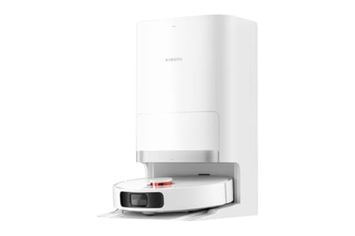 Xiaomi Robot Vacuum X20+ com estação base inteligente multifuncional 6000Pa, potência de sucção, navegação a laser LDS, controle de voz, molhado e seco, 4 L, 30 W, C101, branco