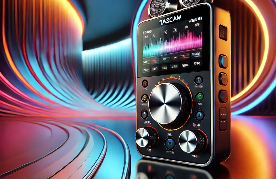 Gravador Digital Tascam DR-05 com microfones embutidos