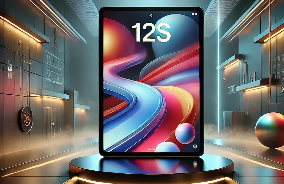 Tablet 12S PRO com alto desempenho e tela imersiva