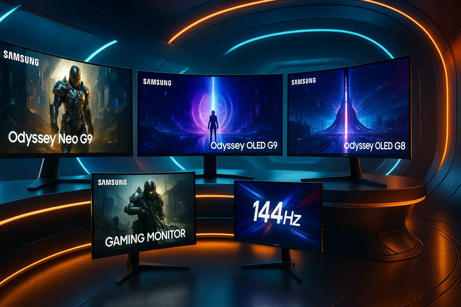 Os 5 Principais Modelos de Samsung smart gaming monitor