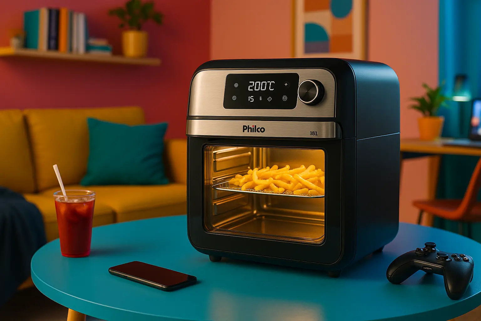 Cinco Principais Modelos de fritadeira air fryer oven philco 15l
