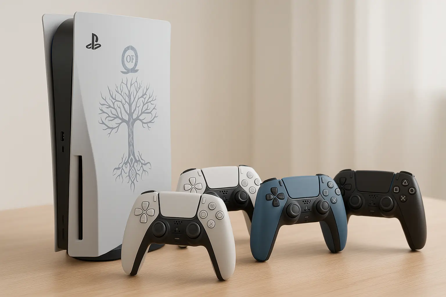 Os 5 Principais Modelos de PS5 God of War edition