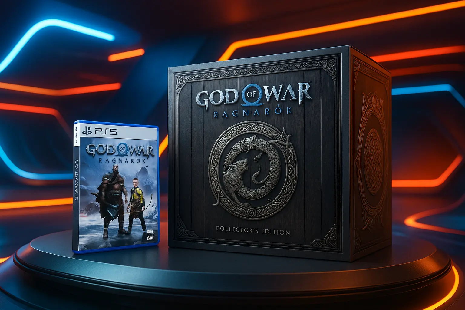 5 Melhores Modelos de God of War Ragnarök PS5 colecionador